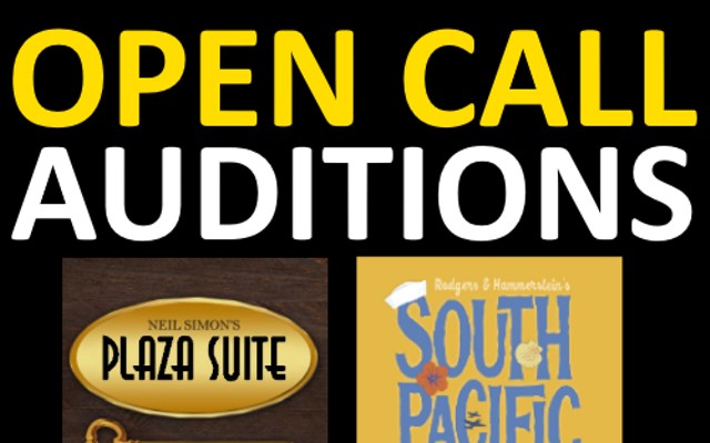 "Plaza Suite" and "South Pacific" auditions