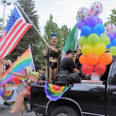 The Pride Parade in Spokane was a huge success and lots of happy faces. Taken by Mary Hayward of Clarkston June 8, 2019.