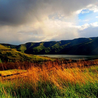 Snake River in April as seen from Wawawai County Park