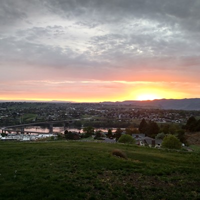 Stormy Lewiston Sunset