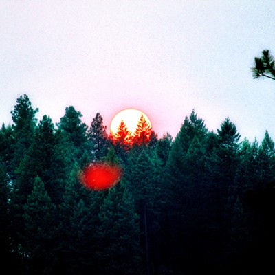 The skies appear to be on fire in this magnificent sunset.
Troy, Idaho