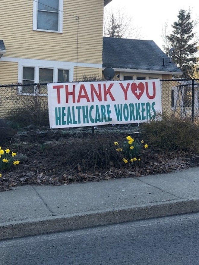 Thank you Health Care Workers