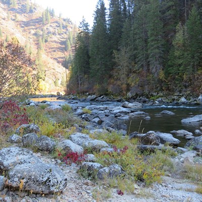 Le Ann Wilson of Orofino snapped this photo from Bungalow Beach on the North Fork Ranger District. The picture was taken October 16.