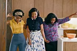 Associated Press photo -- From left: Janelle Monae, Taraji P. Henson and Octavia Spencer star in "Hidden Figures."