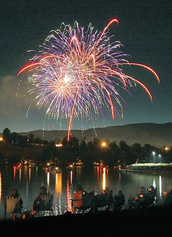 Fired up for the Fourth of July: Fireworks, stagecoach rides, watermelon, and live music are on the menu at regional events