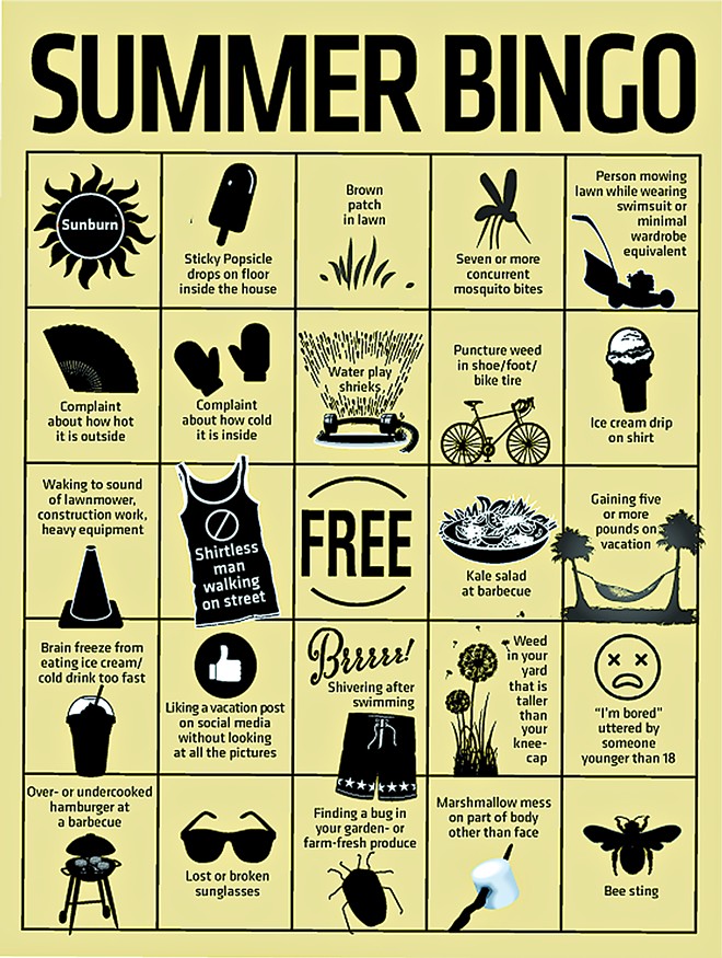 Summer Bingo game