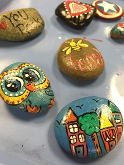 Rocks star: LC Valley Rocks art abandonment project takes hold