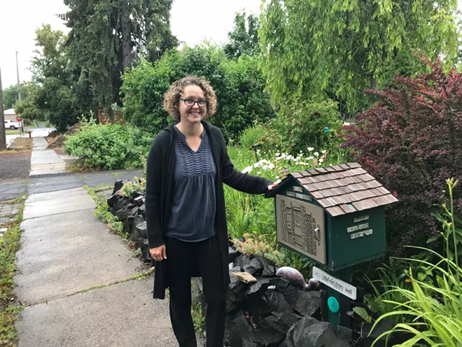 Little library stewards see patterns and find surprises