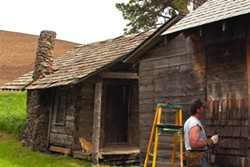 A harvest of history: Learn to build a log cabin at White Spring Ranch Harvest Festival