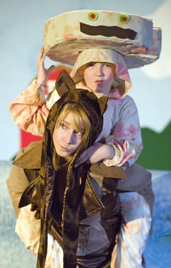 Smelly scenes: Pullman Civic Theatre's production of The Stinky Cheese Man full of children, fun