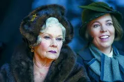 Twentieth Century Fox via AP/Nicola DoveJudi Dench (left) and Olivia Colman star in "Murder on the Orient Express."