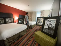 Art Affair creates a one-night unique exhibit space at local hotel