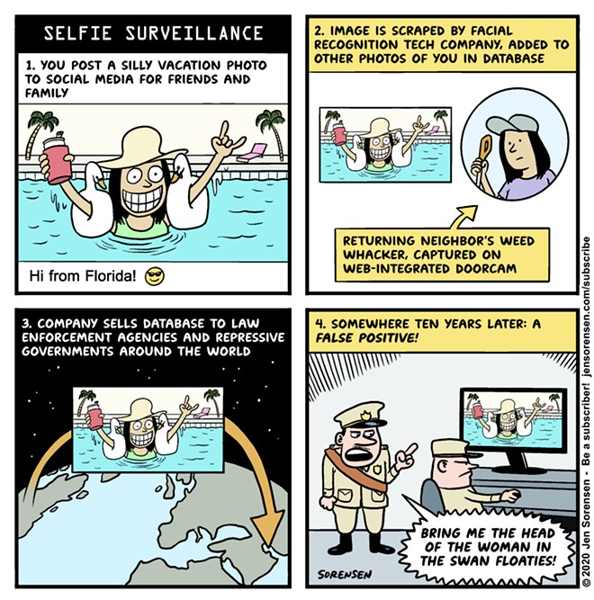 Selfie Surveillance: Sorensen Comic &#151; week of Feb. 13