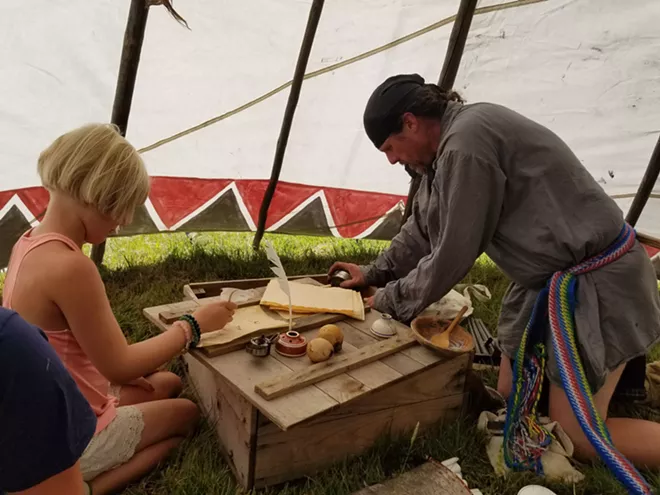 The 1800s return at Little House Day outside Genesee