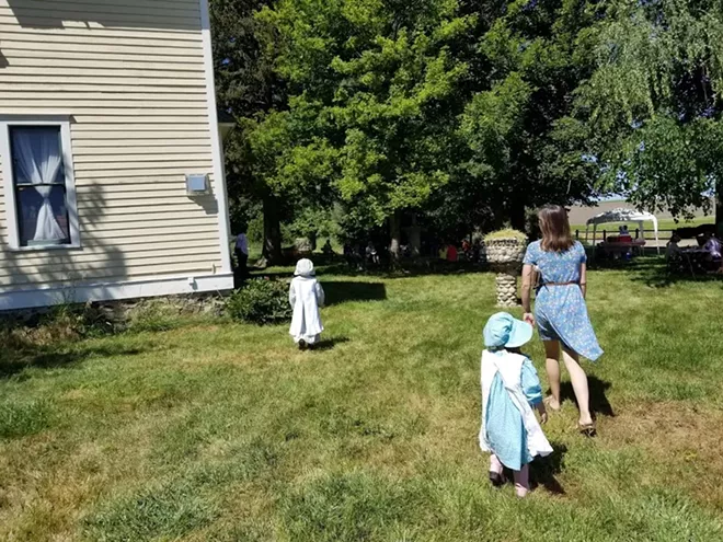 The 1800s return at Little House Day outside Genesee