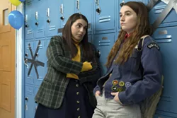 This image released by Annapurna Pictures shows Beanie Feldstein, left, and Kaitlyn Dever in a scene from the film "Booksmart," directed by Olivia Wilde. (Francois Duhamel/Annapurna Pictures via AP) - FRANCOIS DUHAMEL/ANNAPURNA PICTURES VIA AP