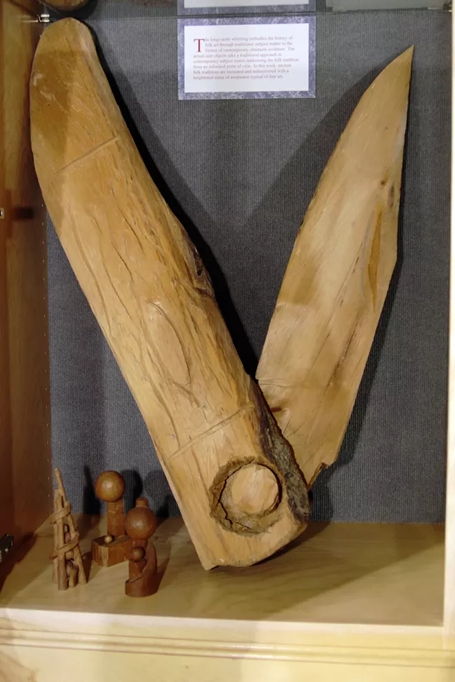 The lost art of whittling: Whittling class offered by Potlatch artist Ted Kelchner