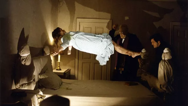 The 1973 horror movie "The Exorcist" explored a religious belief that a child could be possessed by demons.