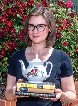 Inland 360 Editor Mary Stone came home from her quest with some new books and a teapot. - AUGUST FRANK/INLAND 360