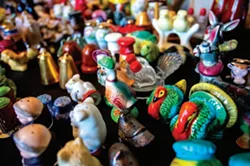 Salt and pepper shaker sets for every taste were available at a recent Lewiston estate sale. - AUGUST FRANK/INLAND 360