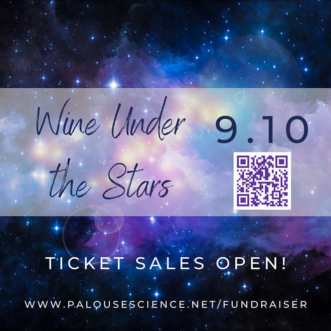Wine Under the Stars, a benefit for Palouse Discovery Science Center
