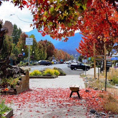 This is downtown Joseph, Oregon, in the peak of fall colors. Taken Sept. 29, 2016 by Mary Hayward of Clarkston.