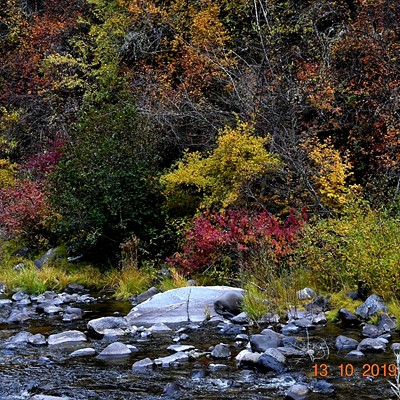 Fall colors abound near Cedar Ridge. Photo taken by Kathy Witt.