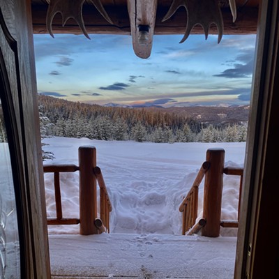 March 1, 2021
Doorstep view of the wilderness 
Dixie/Comstock Idaho