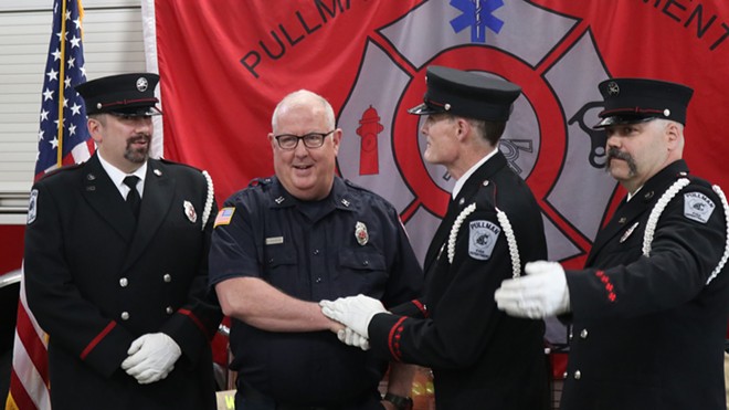 Fire Marshal Chris Wehrung's Retires