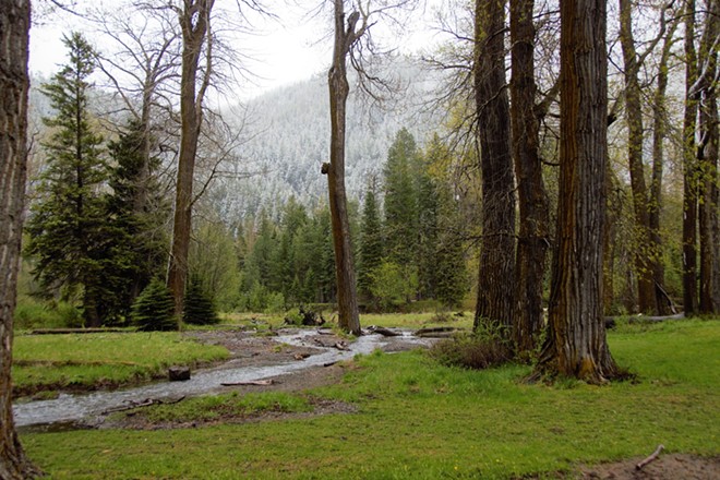 Wallowa Lake Park in Spring