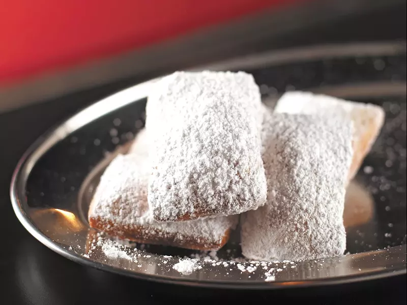 A sneak peek at Beignets\' namesake dish. - YOUNG KWAK