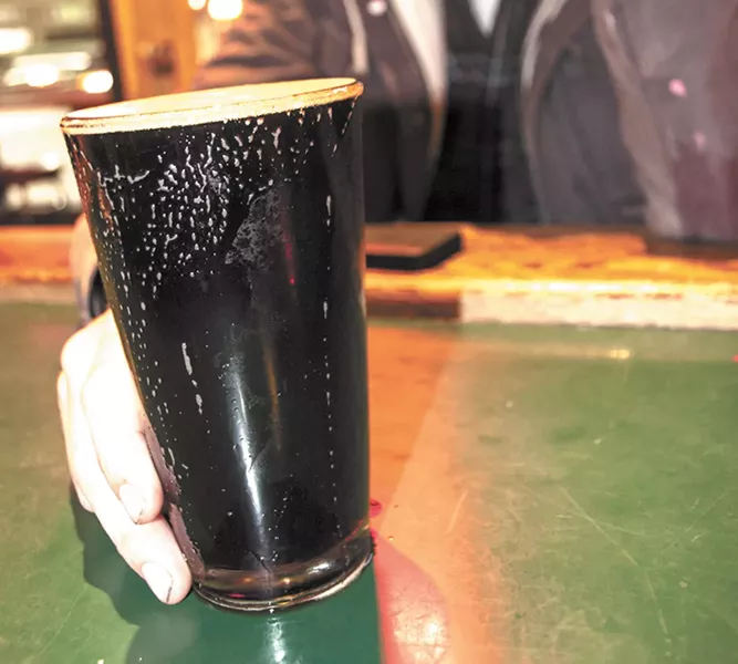 All drafts, even Pipeline Porter (above), are $2 until 9pm on Fridays at Mootsy's. - SARAH WURTZ