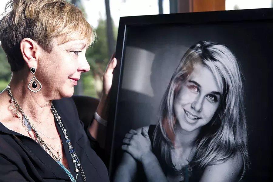 Alyson Hieber died in 2009, but her mom, Debbie, is keeping her story alive in hopes of bringing more treatment options to the Inland Northwest. - STEPHEN SCHLANGE