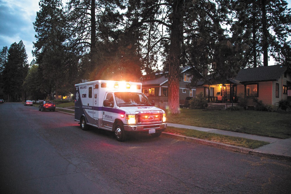 AMR currently has exclusive rights to provide ambulance service in Spokane. - COURTESY OF AMR