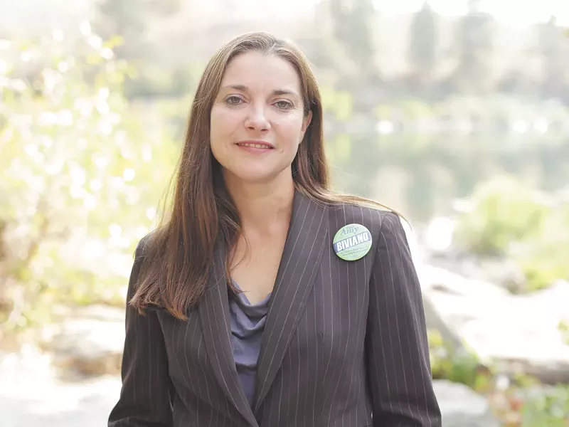 Amy Biviano, a certified public accountant, wants to represent the 4th District in Olympia. - YOUNG KWAK