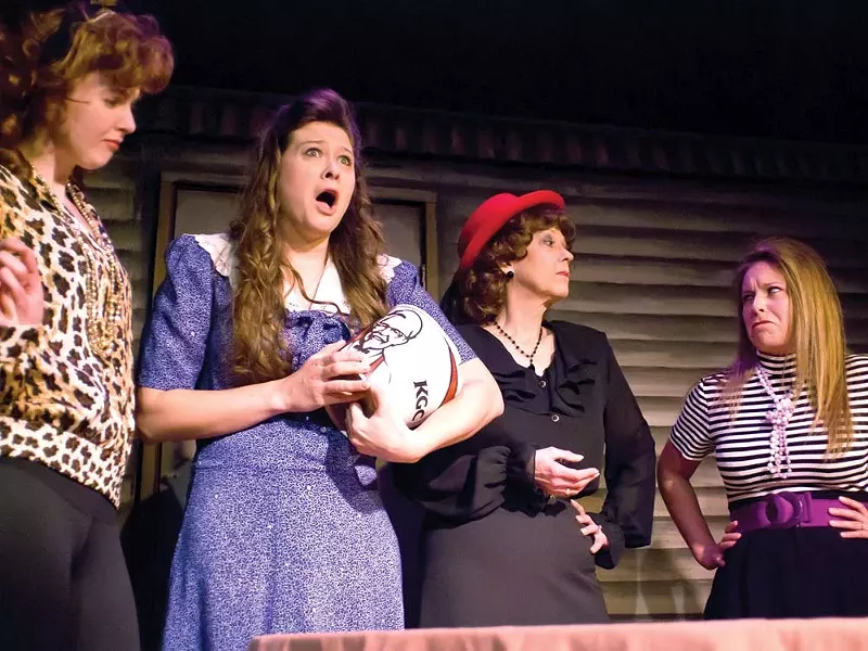 An unhappy family being unhappy in the Oklahoma way. - KYNDALL ELLIOTT