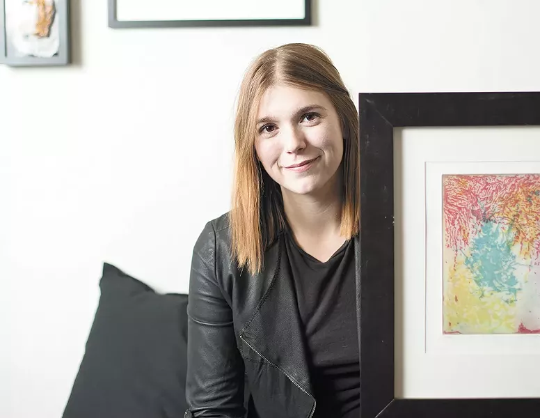 Artist Devon Plopper. - YOUNG KWAK