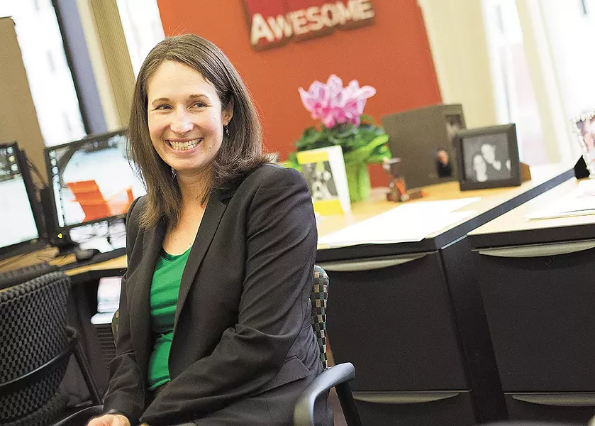 As vice president of education and workforce at Greater Spokane Inc., Alisha Benson says, "I think the confidence gap is very much a reality." - YOUNG KWAK