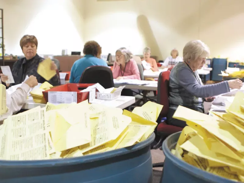 Ballots are due Aug. 17. Drop boxes are at public libraries, the STA Plaza and the Elections Office (1033 W. Gardner Ave.). - BEN TOBIN