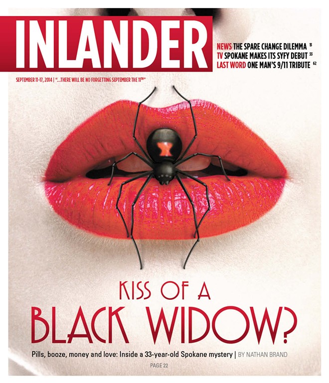 BEHIND THE COVER: Kiss of a Black Widow?