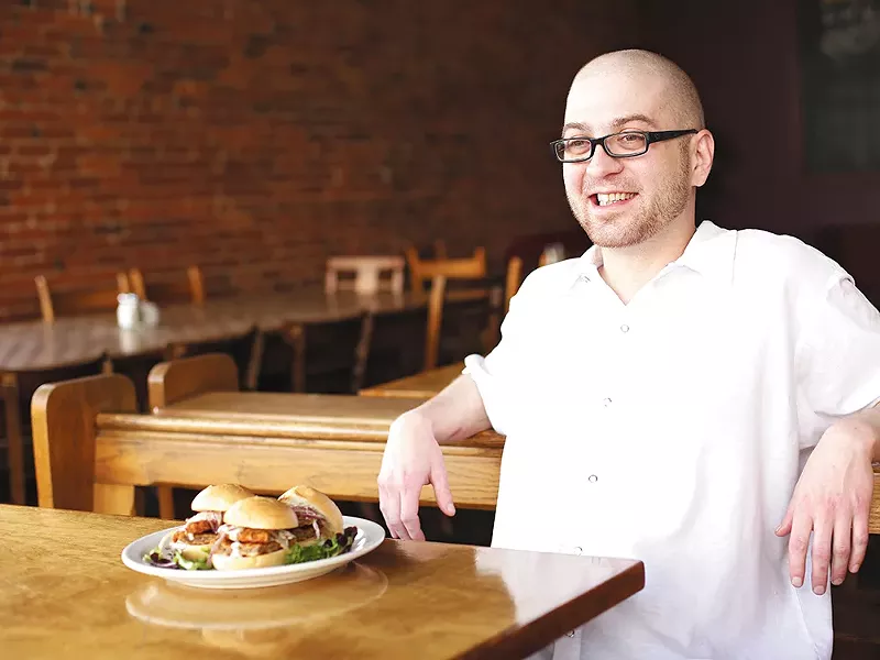 Ben Cochran, the chef at Scout, has noticed a change in dining habits since the smoking ban was enacted in 2005. - YOUNG KWAK