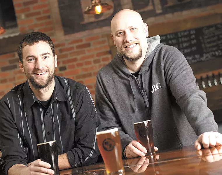 Black Label co-owners Steve Wells (left) and Dan Dvorak. - YOUNG KWAK