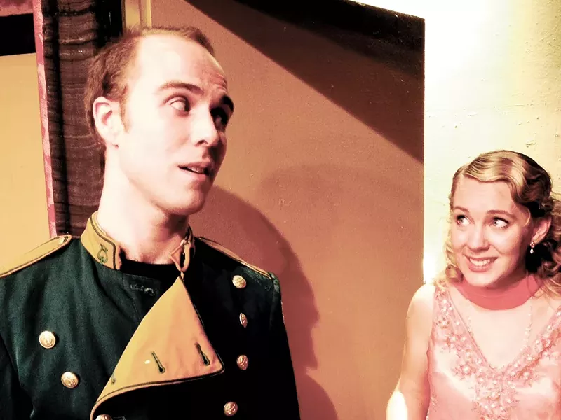 Brandon Montag and Alyssa Herzinger star in Lake City Playhouse's Lend Me a Tenor. - COURTESY OF LAKE CITY PLAYHOUSE