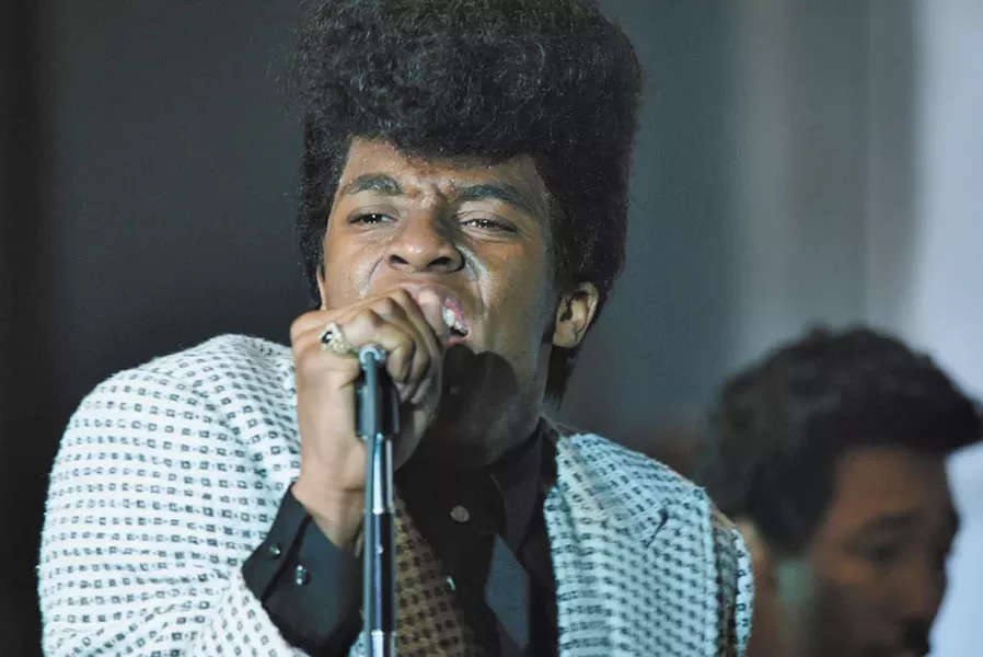 Chadwick Boseman as James Brown.