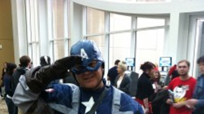Check out Captain America at Merlyn's tonight