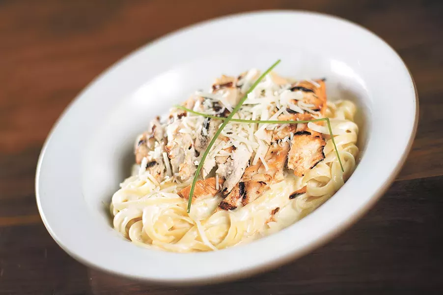 Chicken Alfredo by Steven Walk