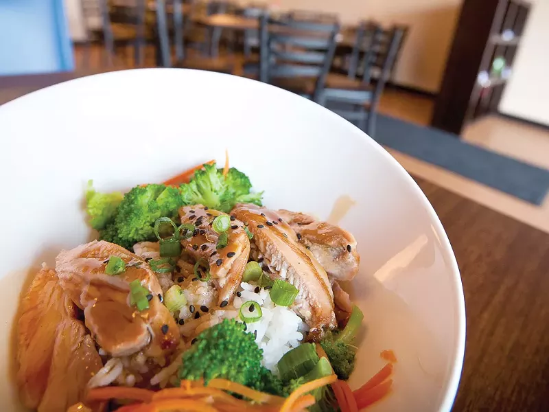 Chicken Teriyaki at Chan Bistro - MIKE MCCALL