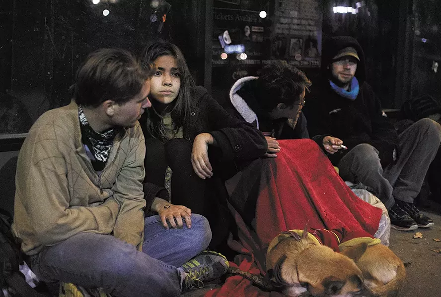 Complaints about teens and young adults loitering and panhandling downtown led the mayor to create a task force on the issue last year. - YOUNG KWAK