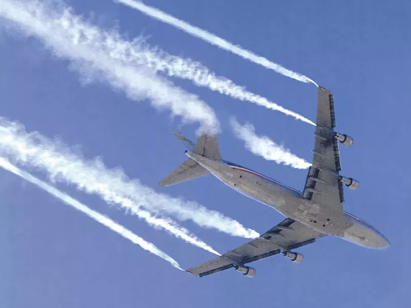 Contrails, or \"chemtrails\"? Scientists have been unable to kill the consipiracy. - NASA