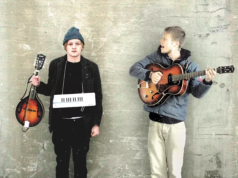 Dane (left) and Kent (right) Ueland.